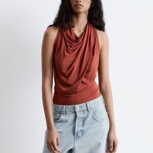 & Other Stories Draped Top